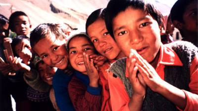 Tashi Delek! The flying notebook